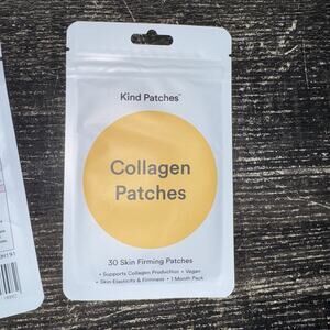 Kind Collagen Patches- 30 Patches Skin Firming with Vitamin C, Amino Acids-Na+